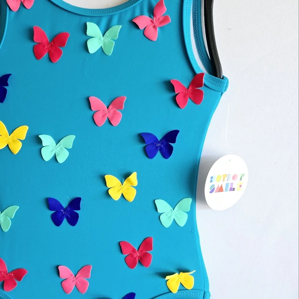 NWT! Dot Dot Smile Girls Swimsuit